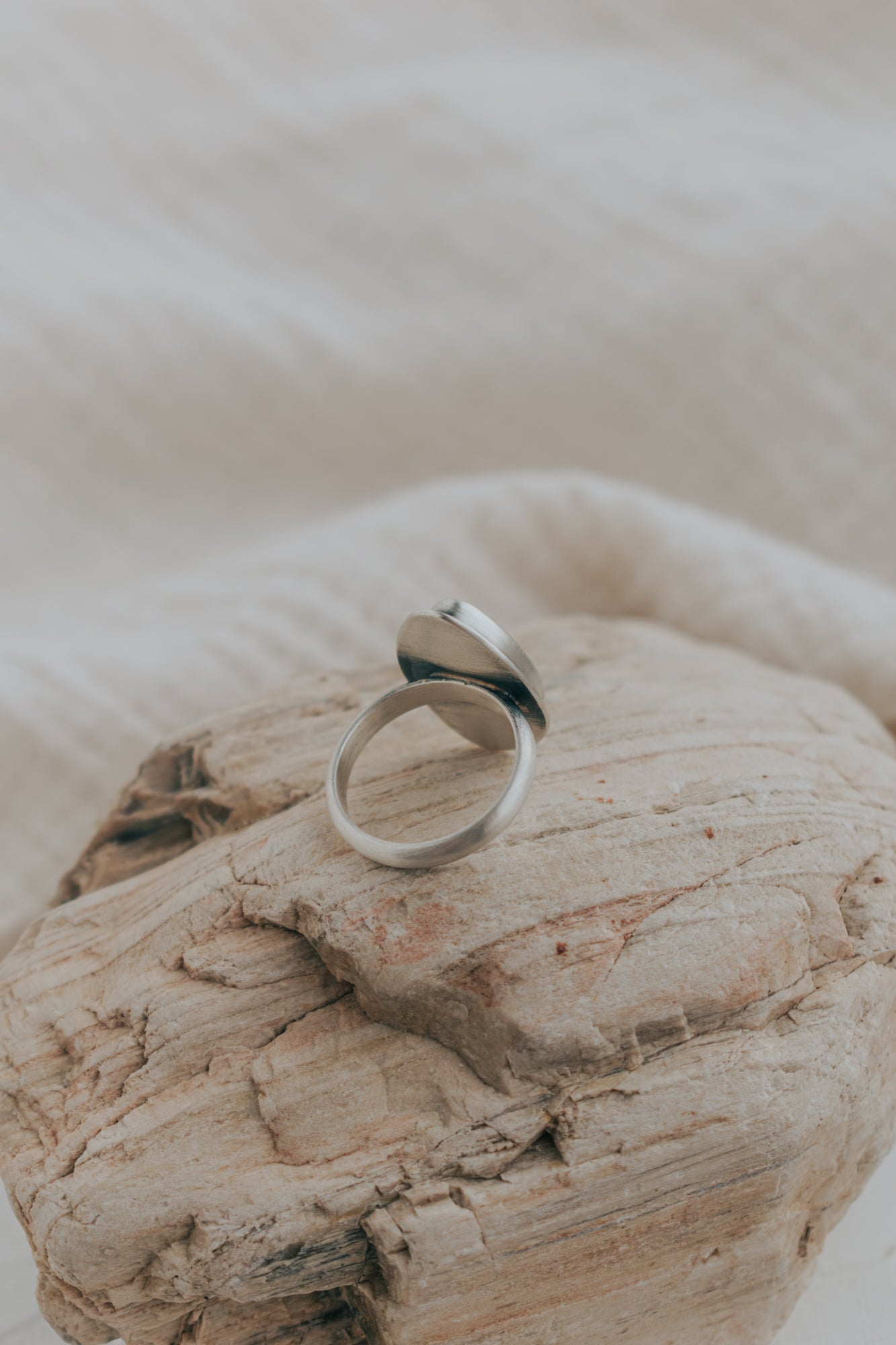 Simple Amazonite Ring - Size 7