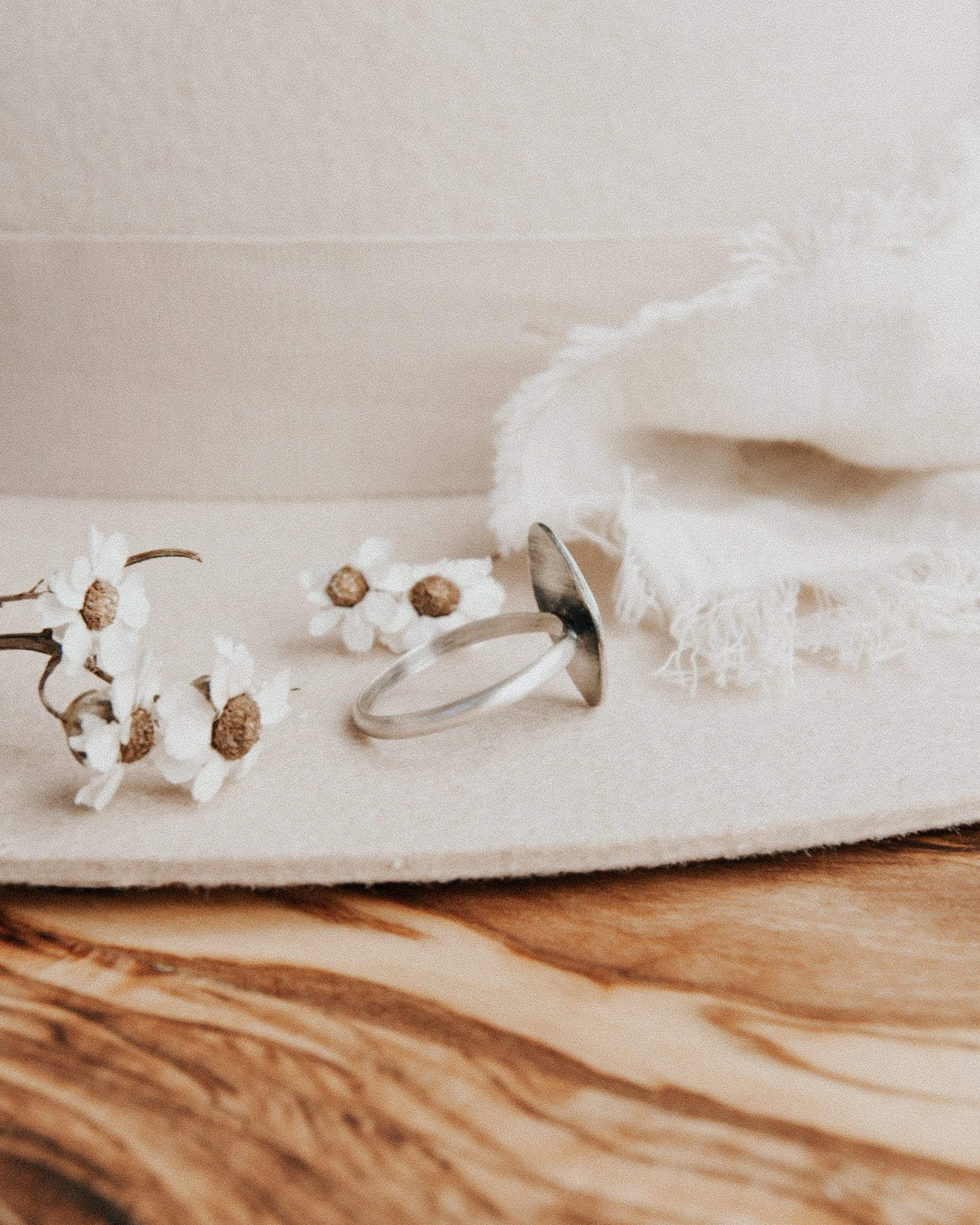 Fern Ring - Third Hand Silversmith handmade jewelry, Bozeman, Montana
