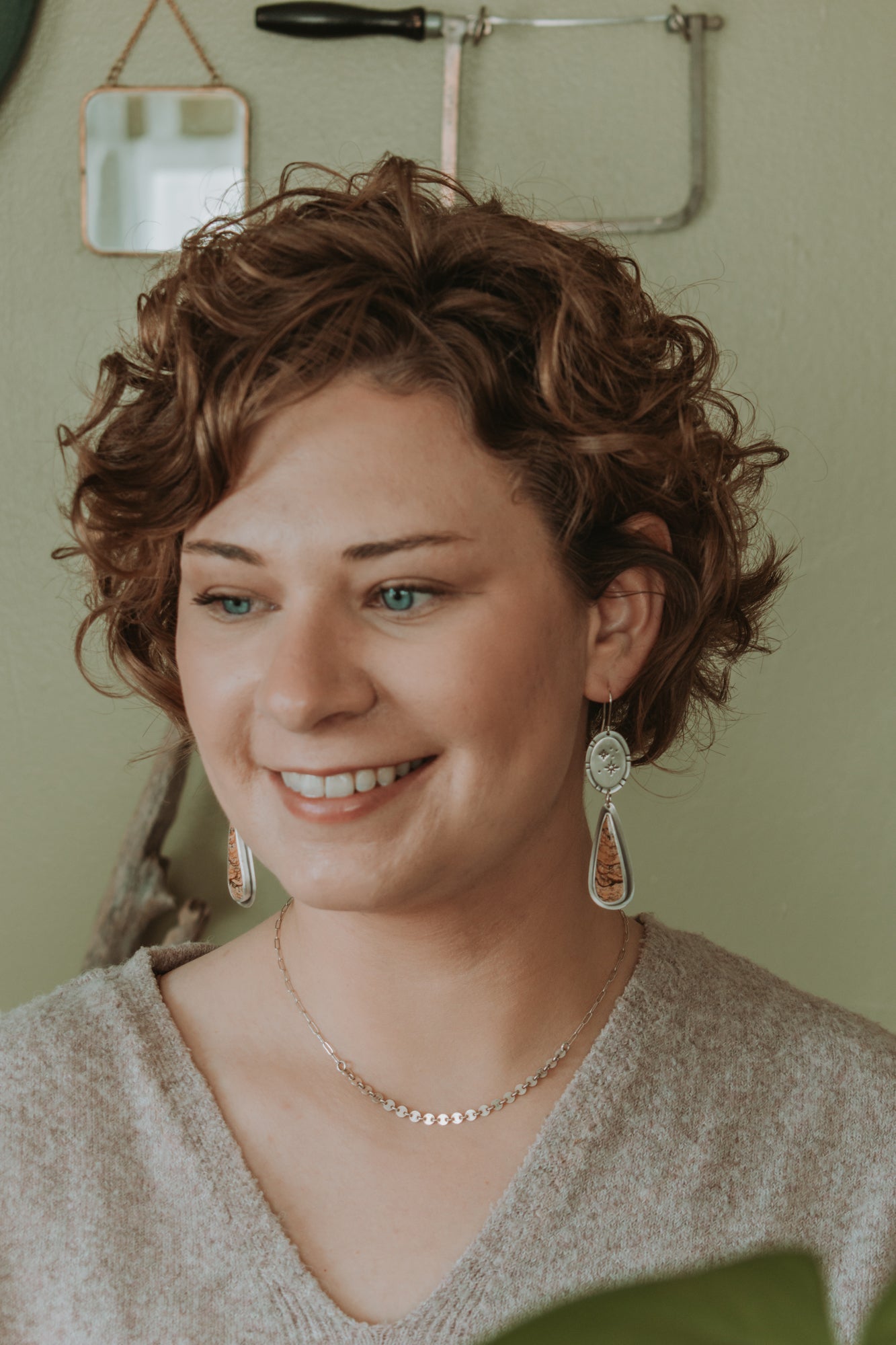 Silver Constellation Necklace - Third Hand Silversmith LLC handmade jewelry, Bozeman, Montana