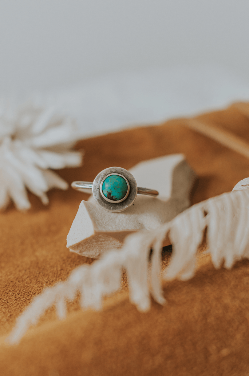 Stone Stacking Ring - Third Hand Silversmith handmade jewelry, Bozeman, Montana