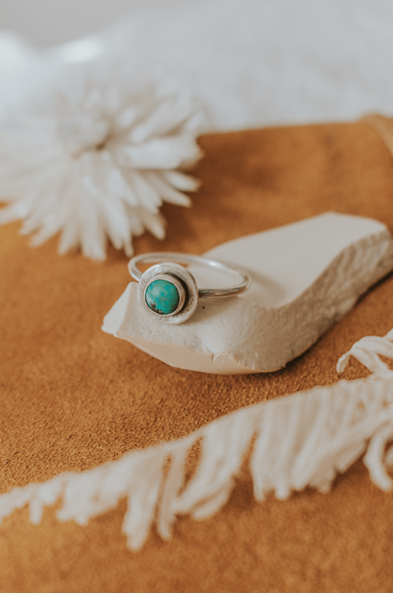 Stone Stacking Ring - Third Hand Silversmith handmade jewelry, Bozeman, Montana