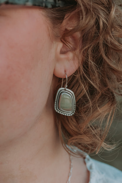 Imperial Jasper Dangle Earrings