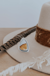 Asymmetrical Picture Jasper Statement Ring A - Size 7 - Third Hand Silversmith handmade jewelry, Bozeman, Montana