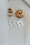 Big Arc Earrings - Third Hand Silversmith handmade jewelry, Bozeman, Montana