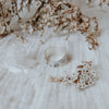Flower Band Ring - Semi Adjustable - Third Hand Silversmith handmade jewelry, Bozeman, Montana