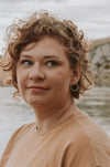 Moonburst Hoop Stud Earrings - Third Hand Silversmith LLC handmade jewelry, Bozeman, Montana