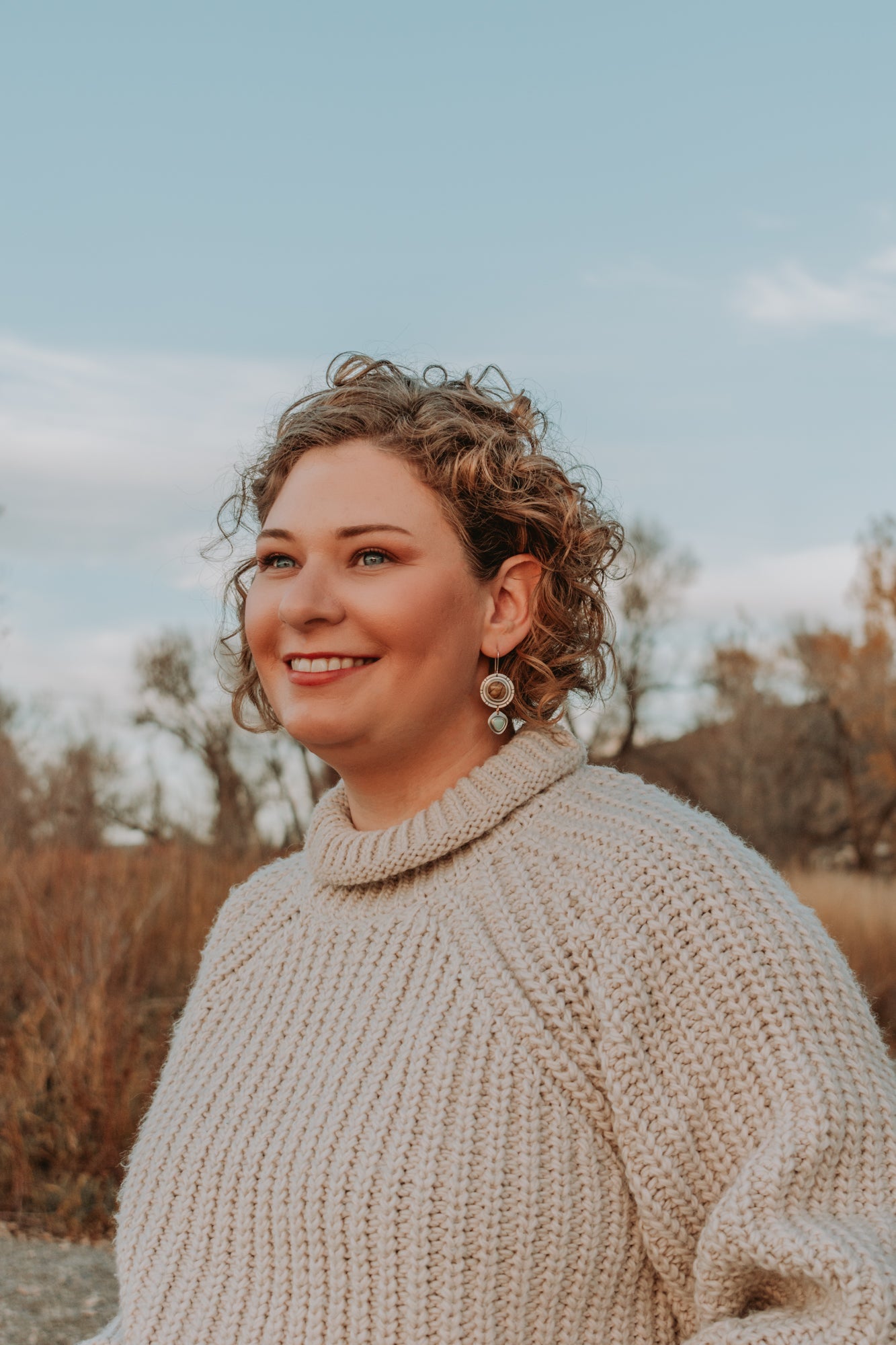 Picture Jasper + Variscite Statement Earrings - Third Hand Silversmith LLC handmade jewelry, Bozeman, Montana