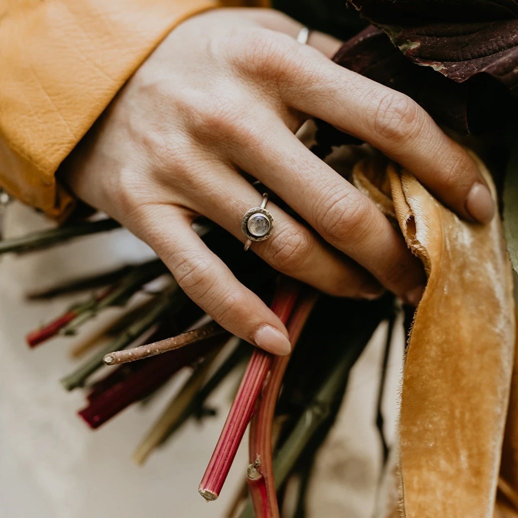 Stone Stacking Ring-Handmade Jewelry – Third Hand Silversmith LLC